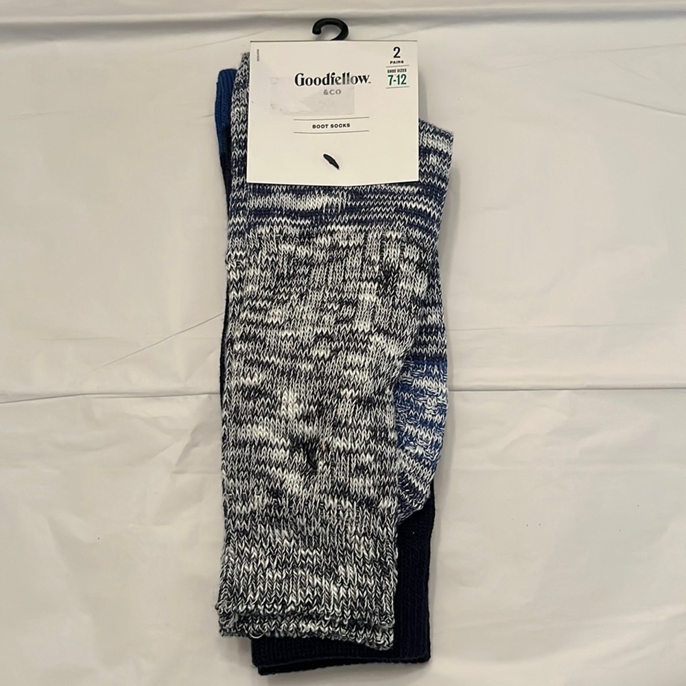 Goodfellow & Co 2 pairs boot‎ socks, New